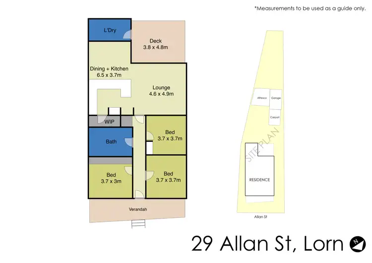 Floorplan of Homely house listing, 29 Allan Street, Lorn NSW 2320