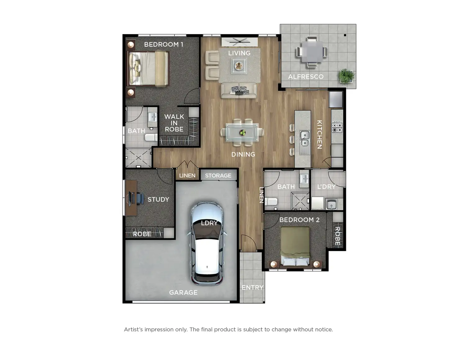 Floorplan of Homely house listing, 142/2 Koplick Road, Chambers Flat QLD 4133