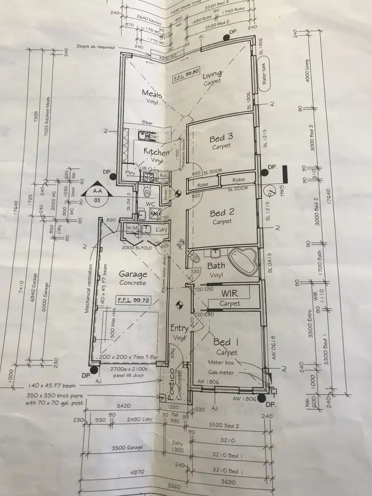 Floorplan of Homely house listing, 56 Wade Street, Golden Square VIC 3555