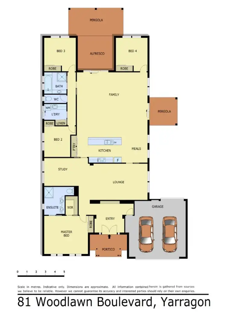 Floorplan of Homely house listing, 81 Wood Lawn Boulevard, Yarragon VIC 3823