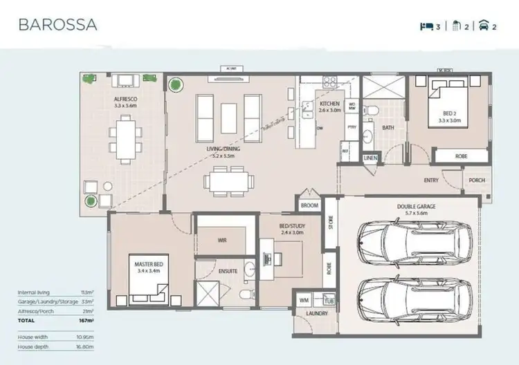 Floorplan of Homely house listing, 21/11 McIntosh Crescent, Woolgoolga NSW 2456