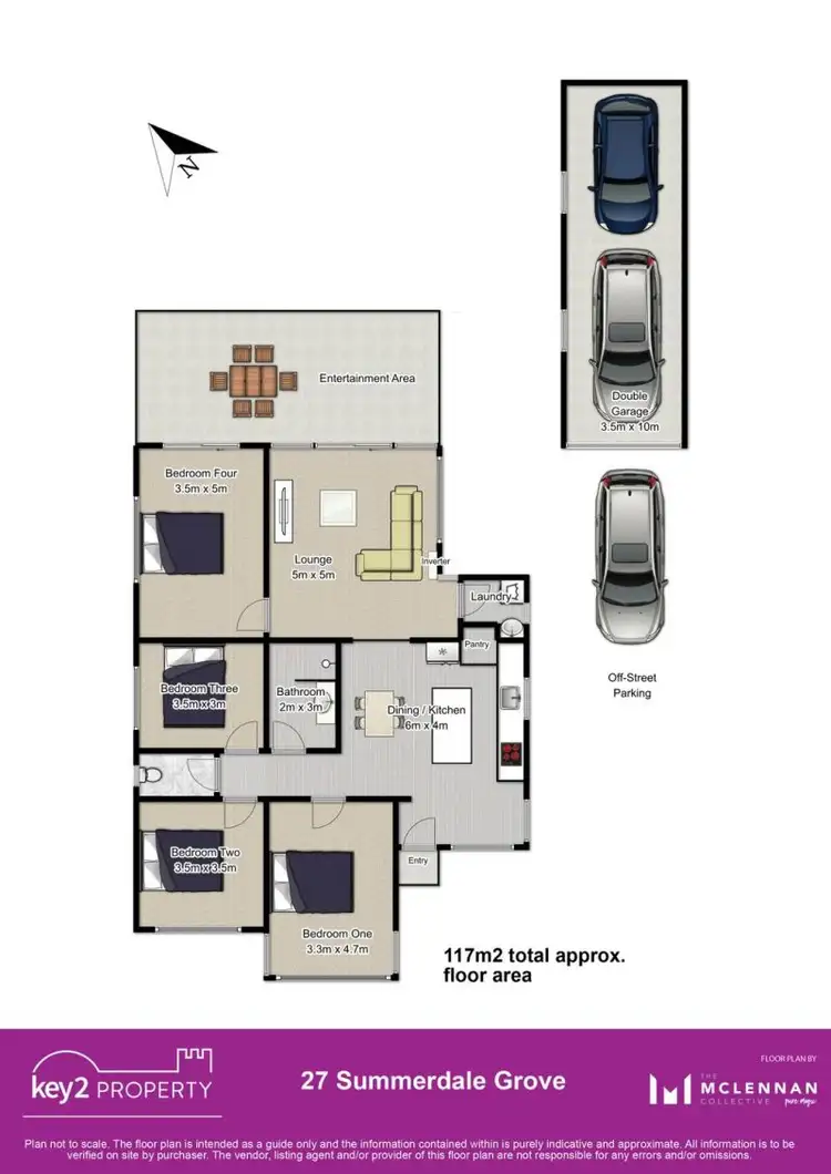 Floorplan of Homely house listing, 27 Summerdale Grove, Summerhill TAS 7250