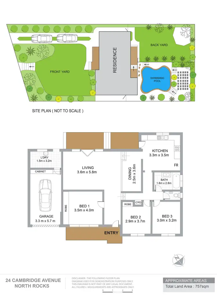 Floorplan of Homely house listing, 24 Cambridge Avenue, North Rocks NSW 2151
