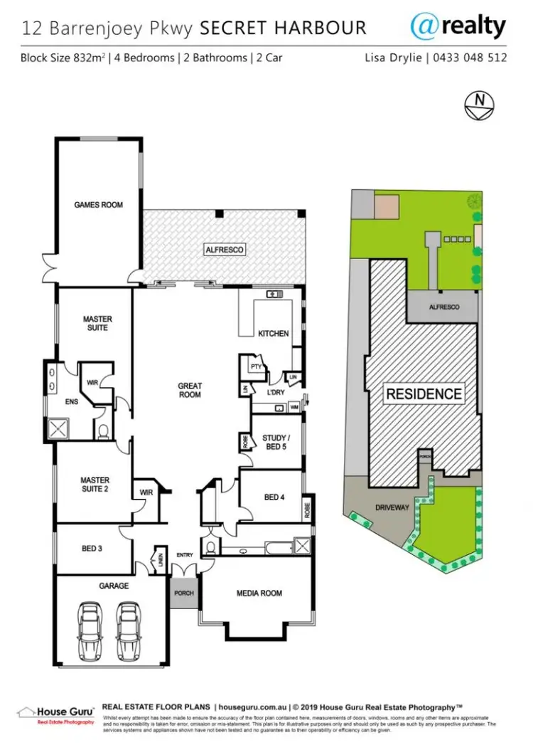 Floorplan of Homely house listing, 12 Barrenjoey Parkway, Secret Harbour WA 6173