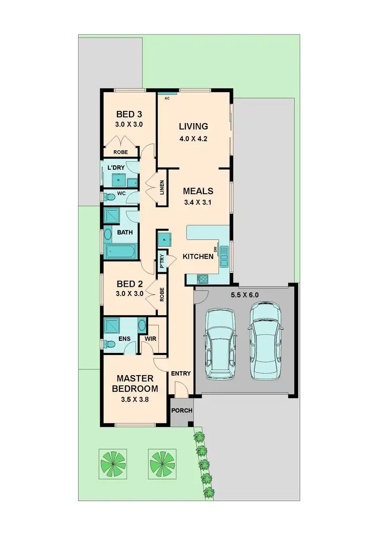 Floorplan of Homely house listing, 27 PAULINE WAY, Kilmore VIC 3764