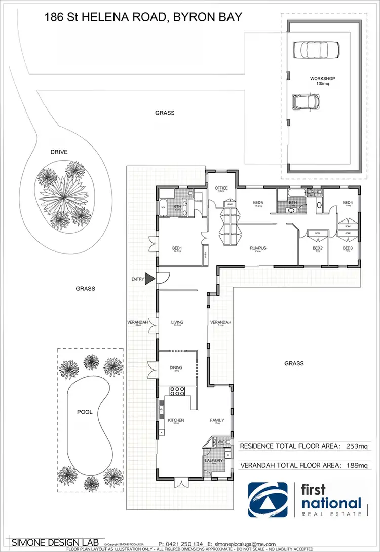 Floorplan of Homely house listing, 186 St Helena Road, Mcleods Shoot NSW 2479