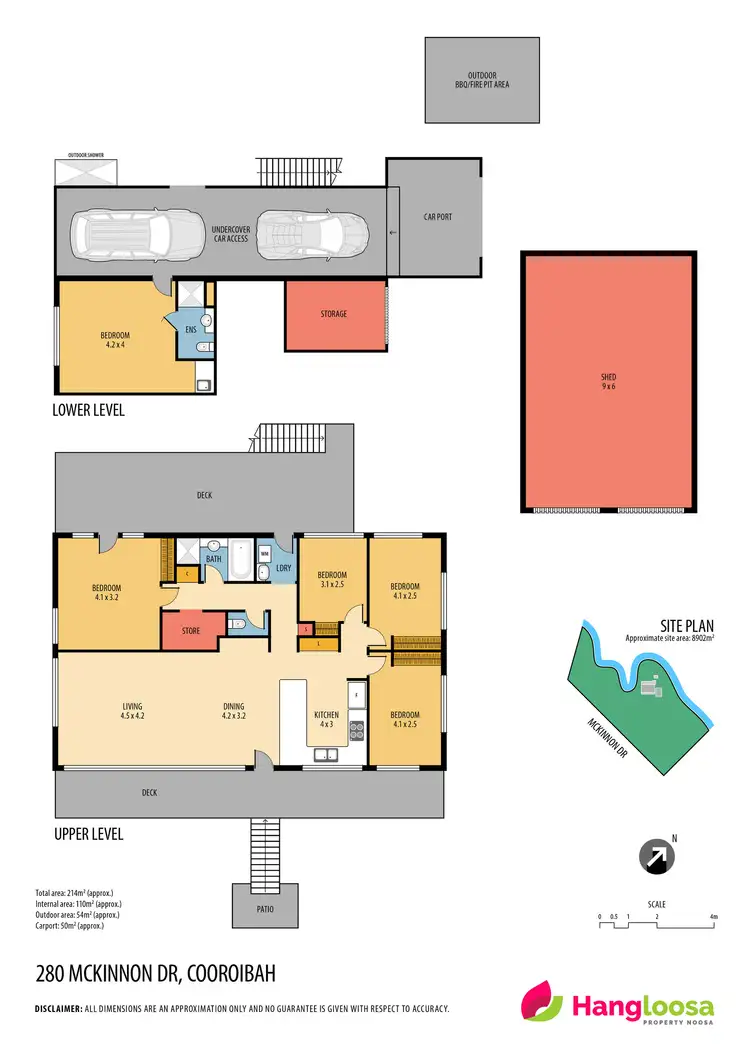 Floorplan of Homely house listing, 280 McKinnon Drive, Cooroibah QLD 4565