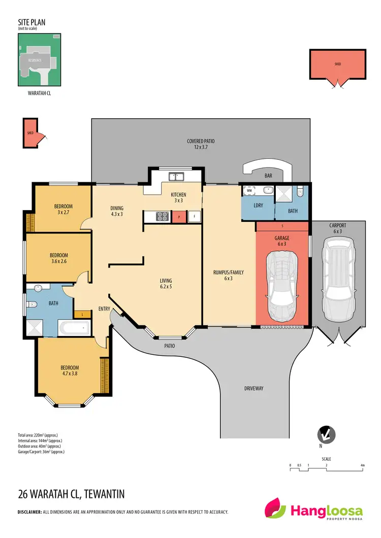 Floorplan of Homely house listing, 26 Waratah Close, Tewantin QLD 4565
