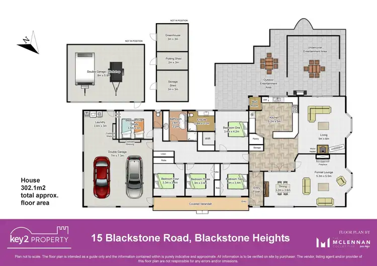 Floorplan of Homely house listing, 15 Blackstone Road, Blackstone Heights TAS 7250