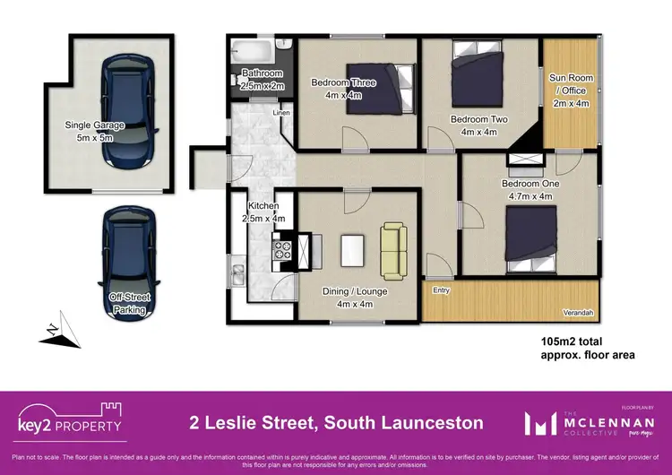 Floorplan of Homely house listing, 2 Leslie Street, South Launceston TAS 7249