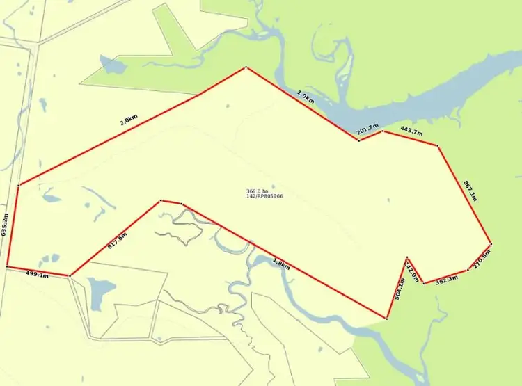 Floorplan of Homely rural property listing, Lot 142 Dimond Road, Beaver Rock QLD 4650