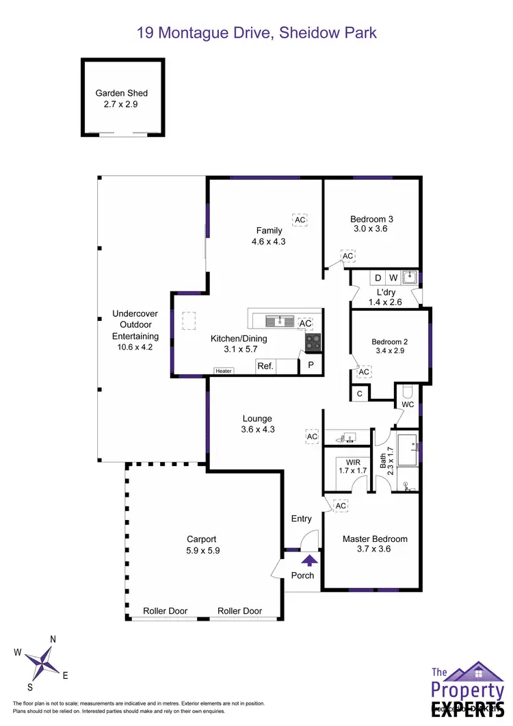 Floorplan of Homely house listing, 19 Montague drive, Sheidow Park SA 5158