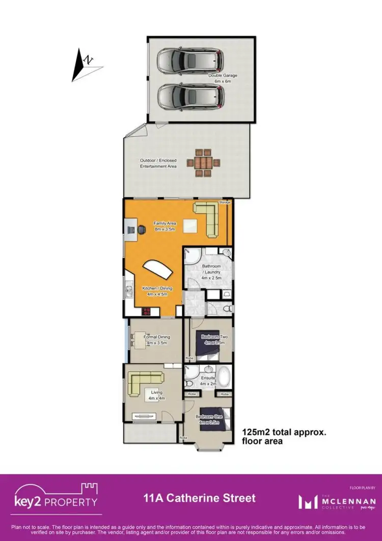 Floorplan of Homely house listing, 11A Catherine Street, Longford TAS 7301
