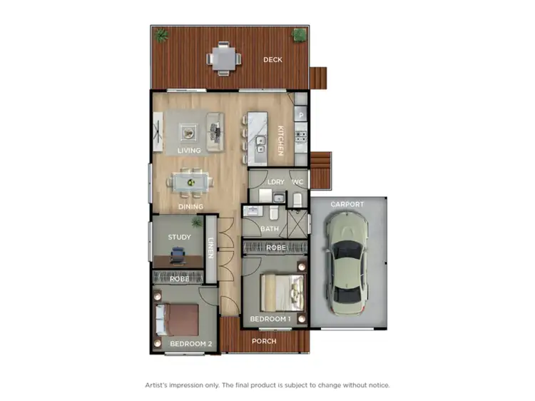 Floorplan of Homely retirement listing, 89/40 Watt Street, Lara VIC 3212