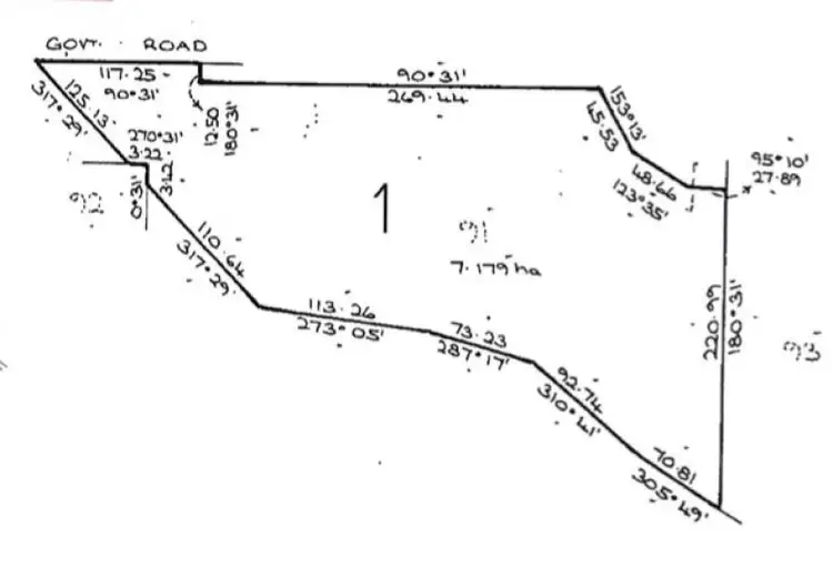Floorplan of Homely land listing, Lot 1 Sunraysia Highway, St Arnaud VIC 3478