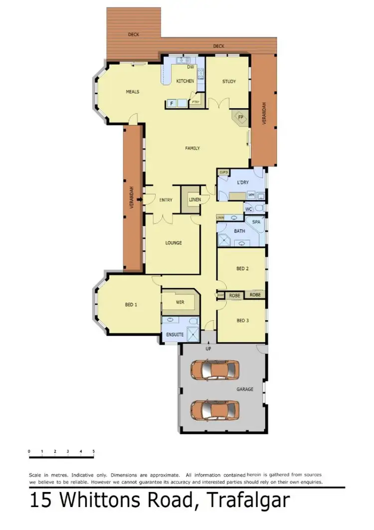 Floorplan of Homely rural property listing, 15 Whittons Road, Trafalgar VIC 3824