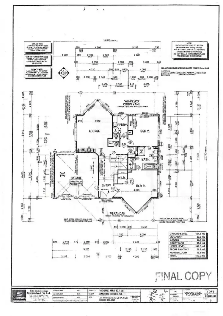 Floorplan of Homely house listing, 2 Seaeagle Place, Banksia Beach QLD 4507