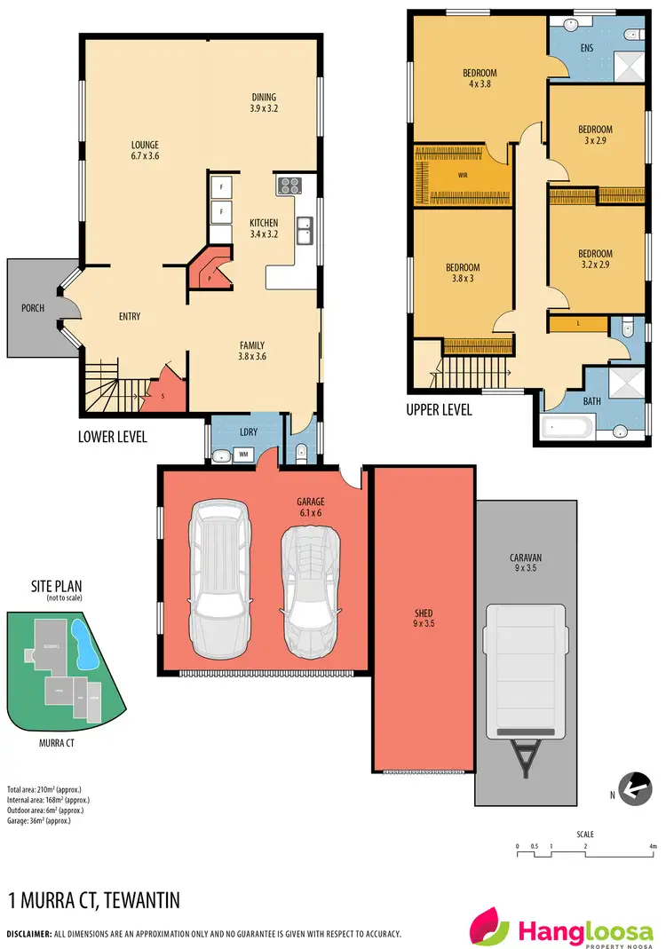 Floorplan of Homely house listing, 1 Murra Court, Tewantin QLD 4565