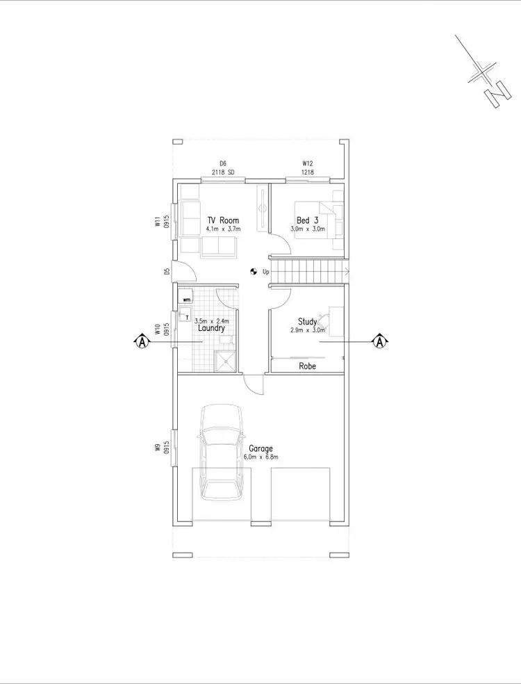 Floorplan of Homely house listing, 35 Seabreeze Parade, Black Head NSW 2430