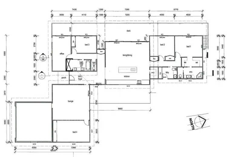 Floorplan of Homely house listing, 3 Tree Fern Place, Long Beach NSW 2536