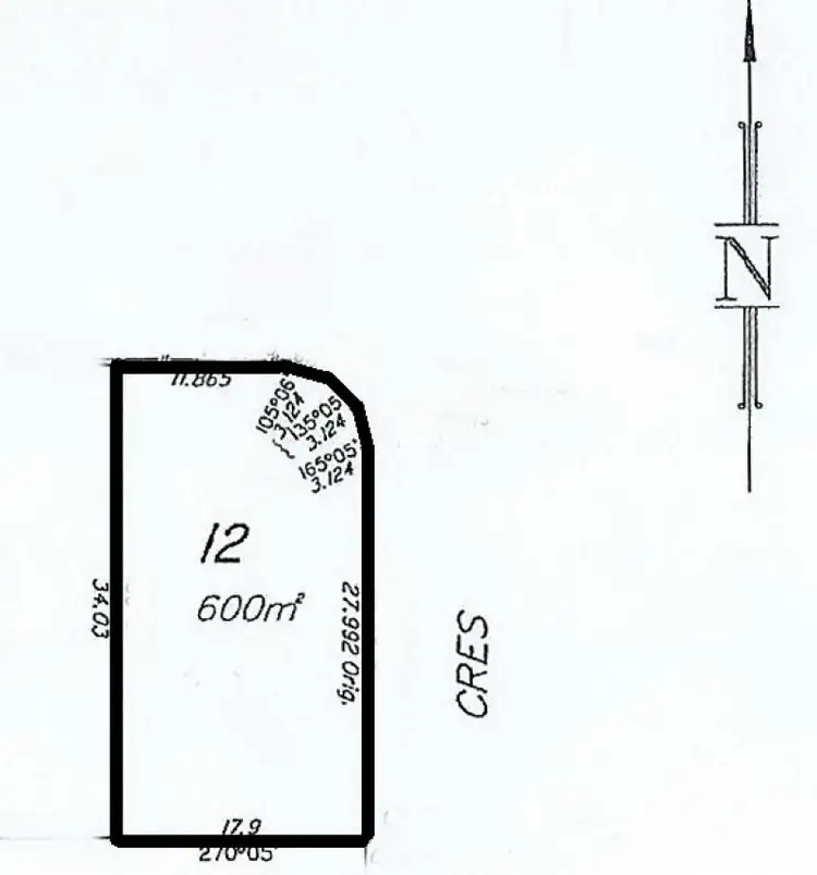 Floorplan of Homely land listing, LOT Lot 12, 64 Trudy Crescent, Cornubia QLD 4130