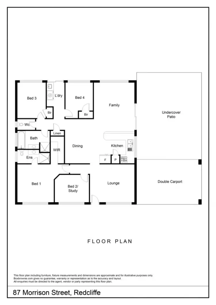 Floorplan of Homely house listing, 87 Morrison Street, Redcliffe WA 6104