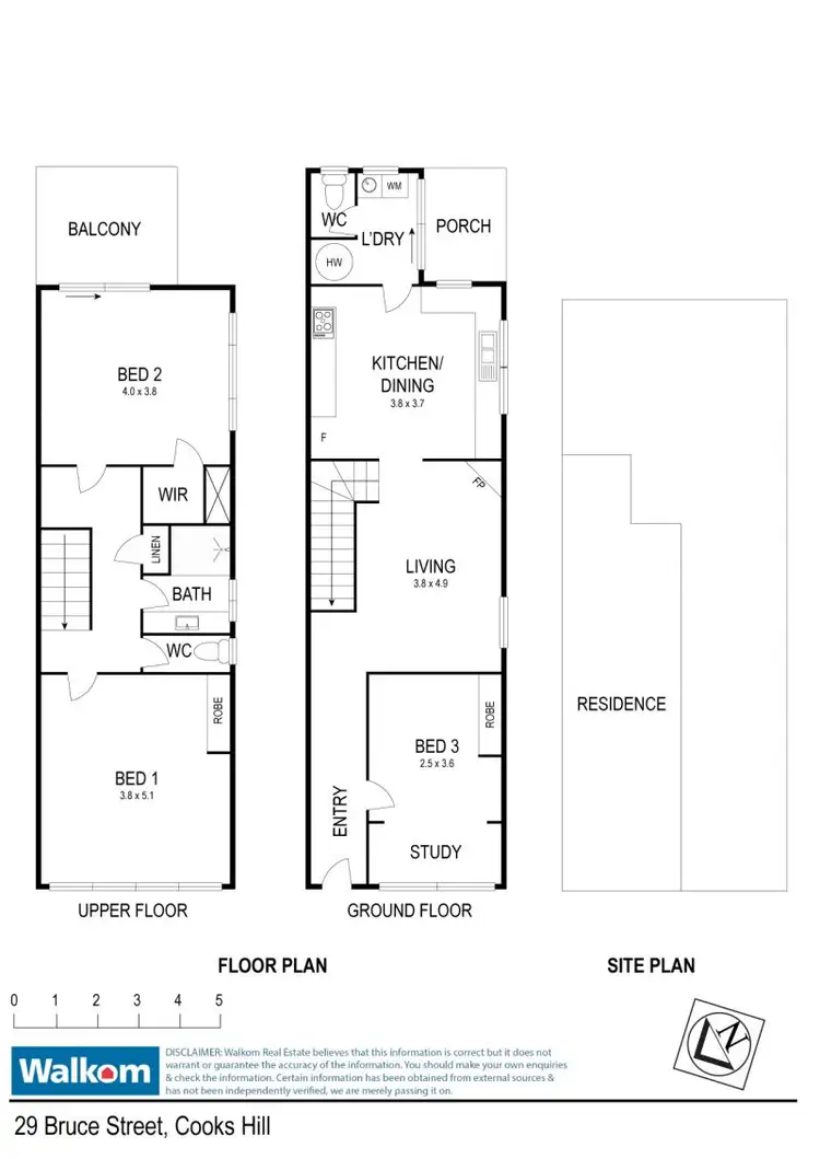 Floorplan of Homely house listing, 29 Bruce Street, Cooks Hill NSW 2300