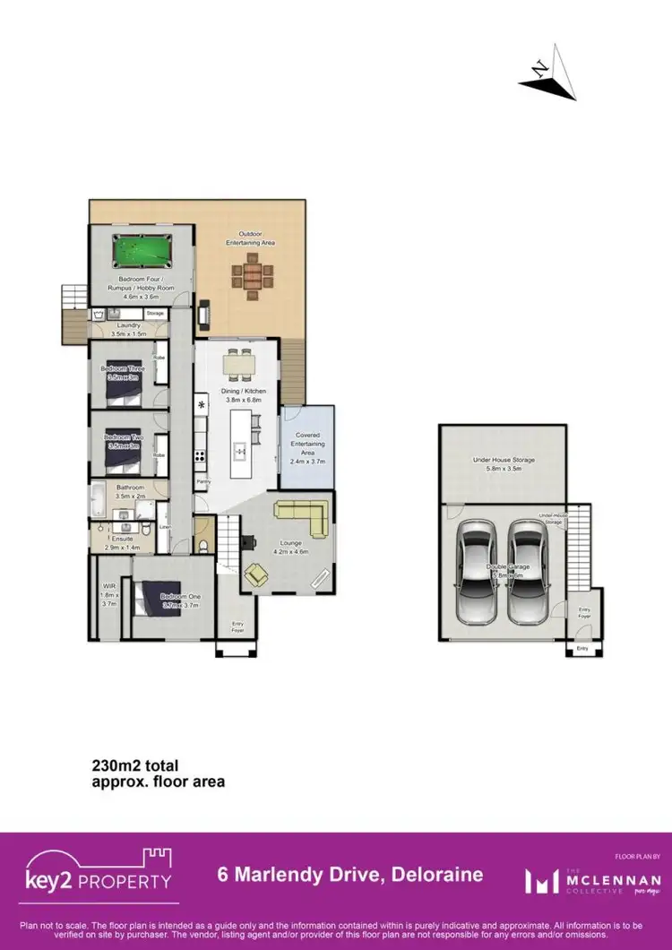 Floorplan of Homely house listing, 6 Marlendy Drive, Deloraine TAS 7304