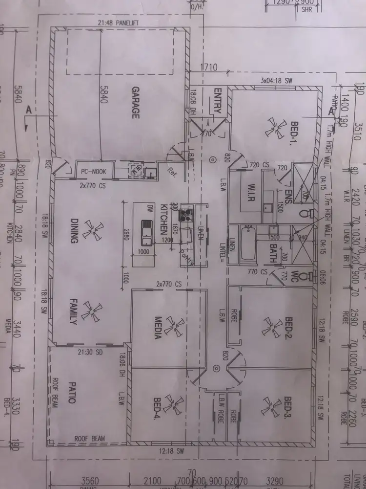 Floorplan of Homely house listing, 35 Hastings Street, Ooralea QLD 4740
