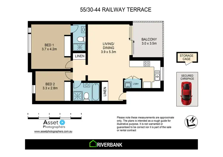 Floorplan of Homely apartment listing, 55/30 Railway Terrace, Merrylands NSW 2160
