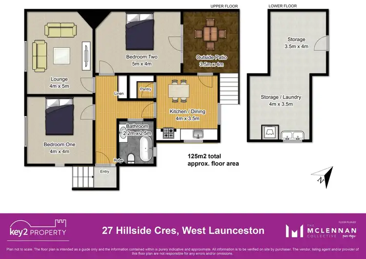 Floorplan of Homely house listing, 2/27 Hillside Crescent, West Launceston TAS 7250