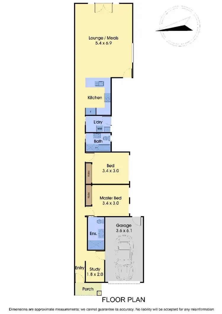 Floorplan of Homely unit listing, 13 Cullis Parade, Bayswater VIC 3153