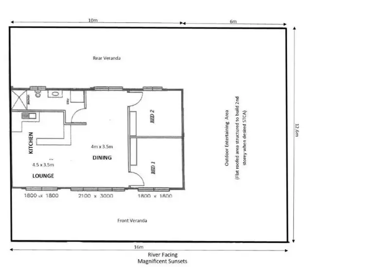 Floorplan of Homely house listing, 15 Idyll Avenue, Murbko SA 5320