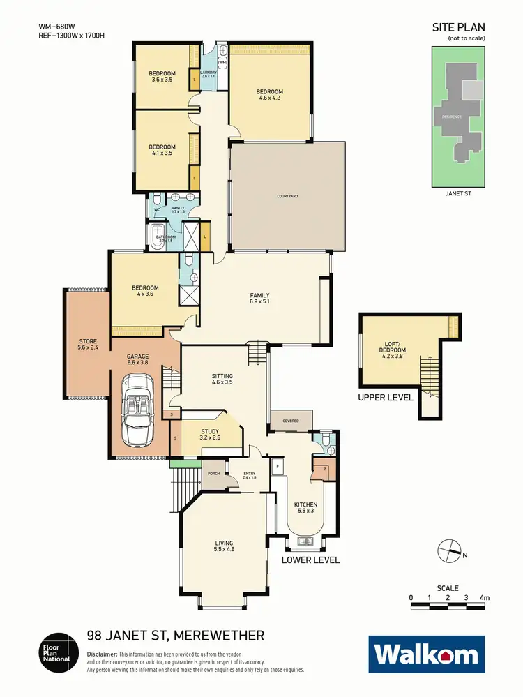 Floorplan of Homely house listing, 98 Janet Street, Merewether NSW 2291