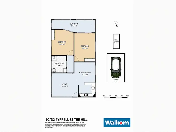 Floorplan of Homely apartment listing, 10/32 Tyrrell Street, Newcastle NSW 2300