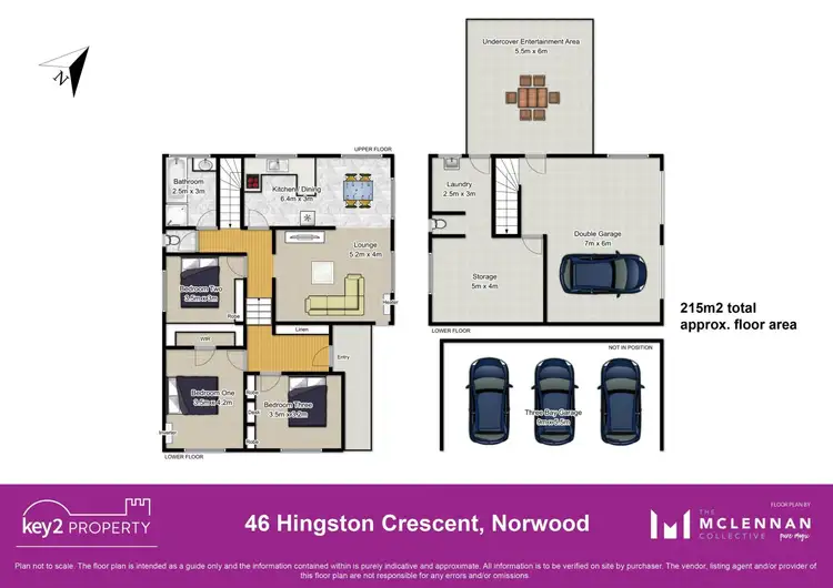 Floorplan of Homely house listing, 46 Hingston Crescent, Norwood TAS 7250