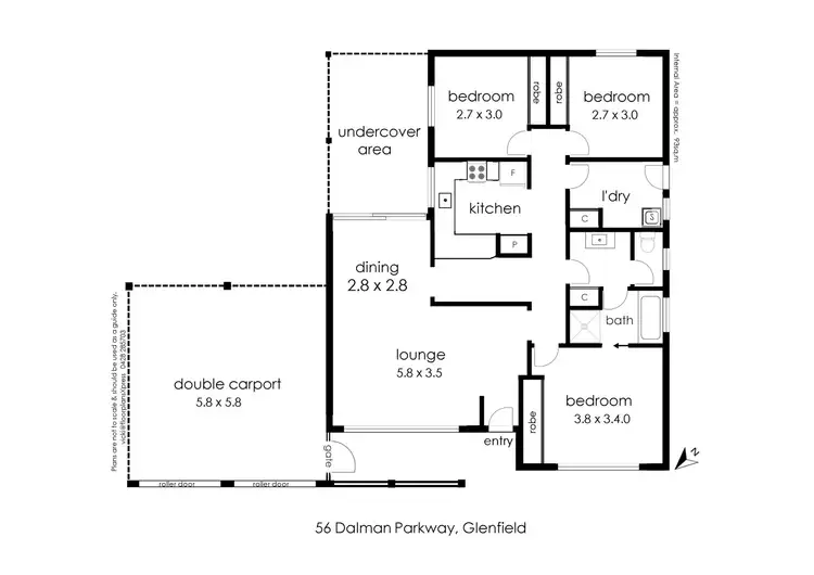 Floorplan of Homely house listing, 56 Dalman Parkway, Glenfield Park NSW 2650