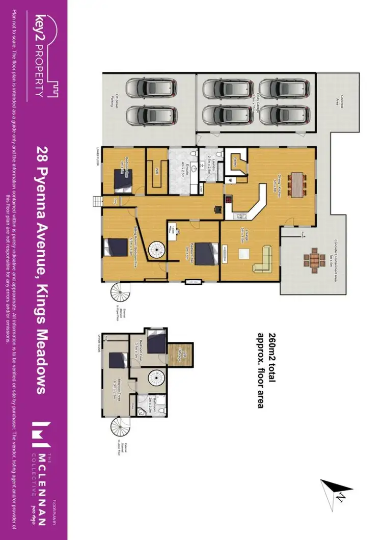 Floorplan of Homely house listing, 28 Pyenna Avenue, Kings Meadows TAS 7249