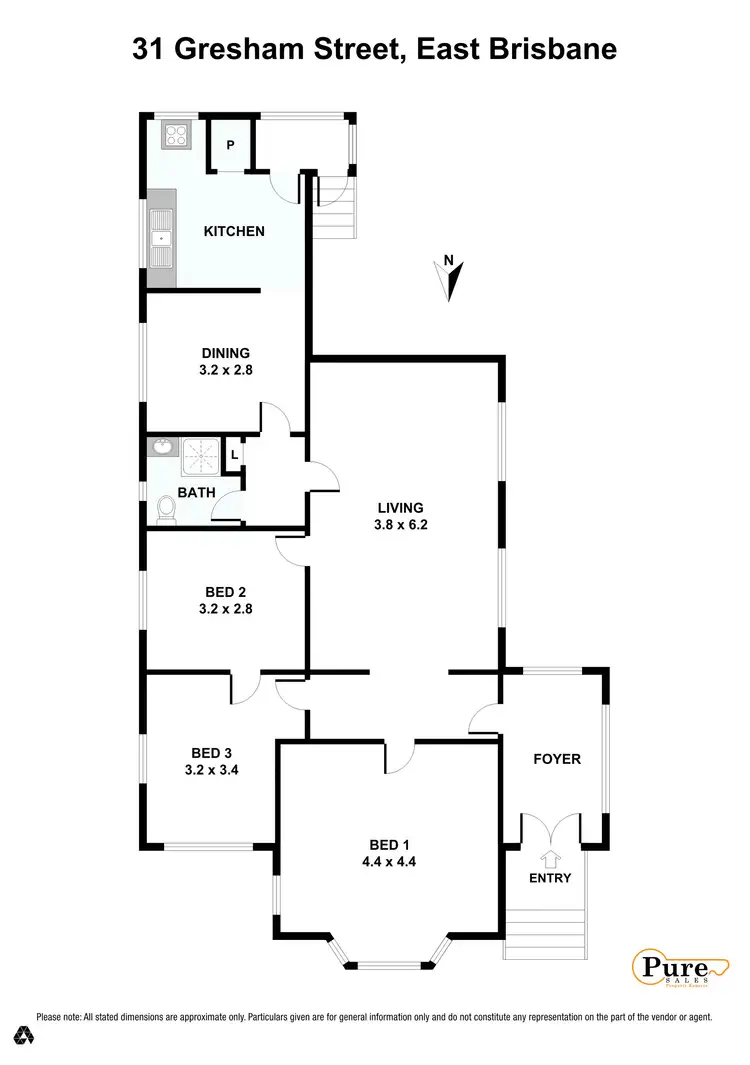 Floorplan of Homely house listing, 31 Gresham Street, East Brisbane QLD 4169