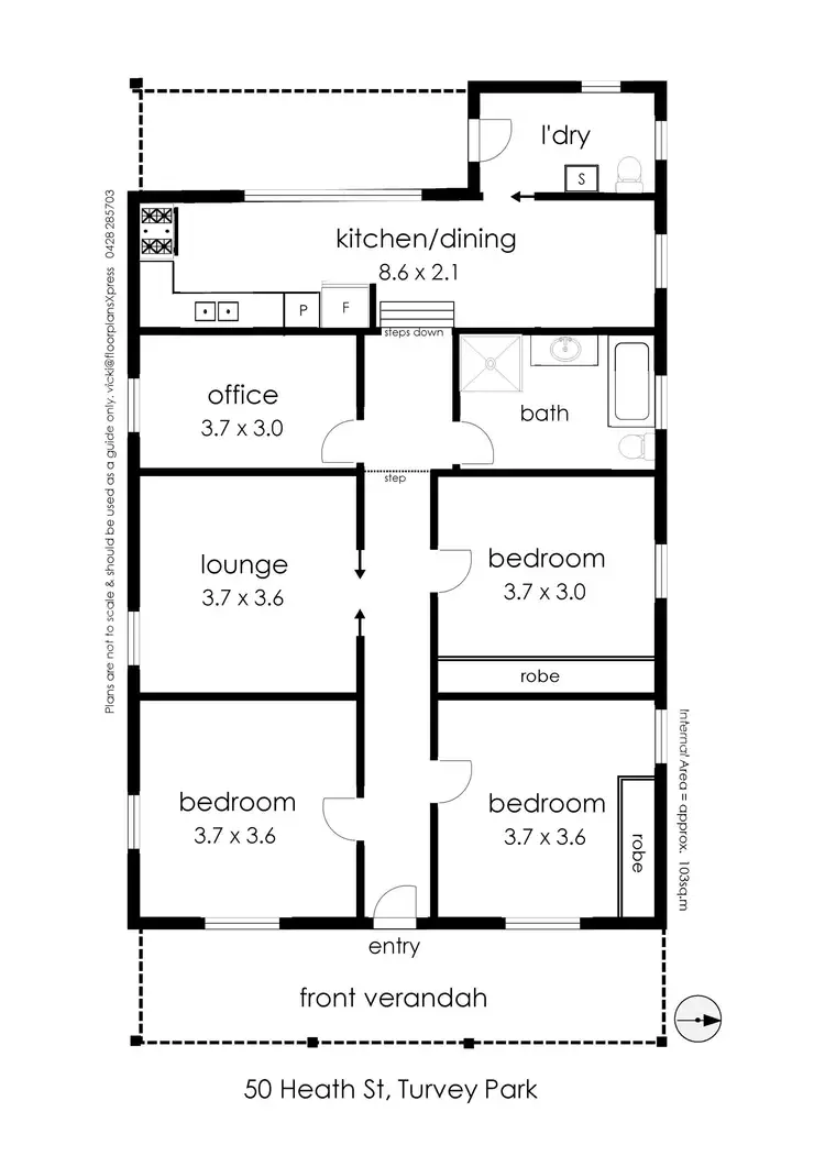 Floorplan of Homely house listing, 50 Heath Street, Turvey Park NSW 2650