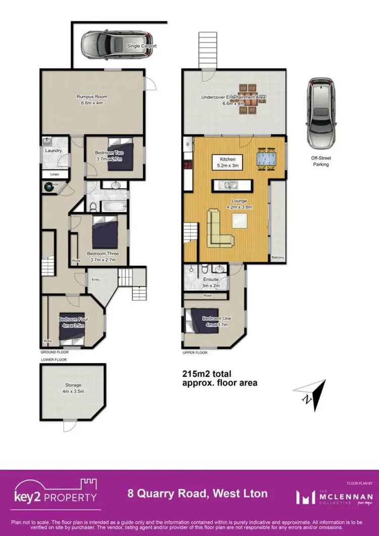 Floorplan of Homely house listing, 8 Quarry Road, West Launceston TAS 7250