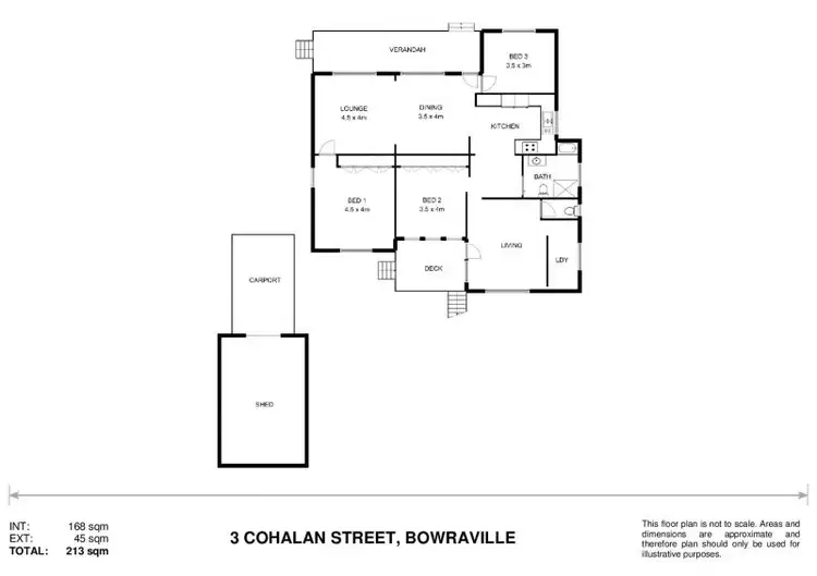 Floorplan of Homely house listing, 3 Cohalan Street, Bowraville NSW 2449
