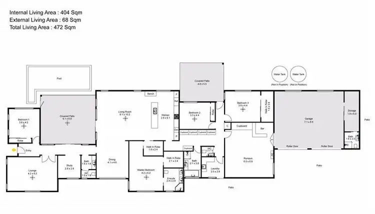 Floorplan of Homely house listing, 164 Marina Boulevard, Banksia Beach QLD 4507