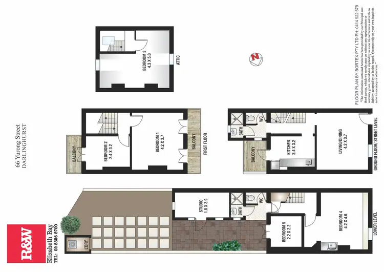 Floorplan of Homely house listing, 66 Yurong Street, Darlinghurst NSW 2010