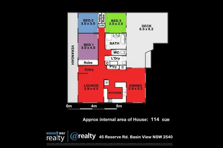 Floorplan of Homely house listing, 45 Reserve Road, Basin View NSW 2540