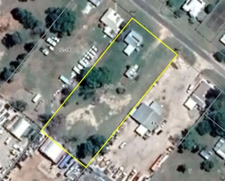 Floorplan of Homely land listing, 8 - 10 Forrest St, Chinchilla QLD 4413