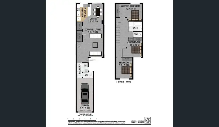 Floorplan of Homely townhouse listing, 275/20 Binya Avenue, Tweed Heads NSW 2485