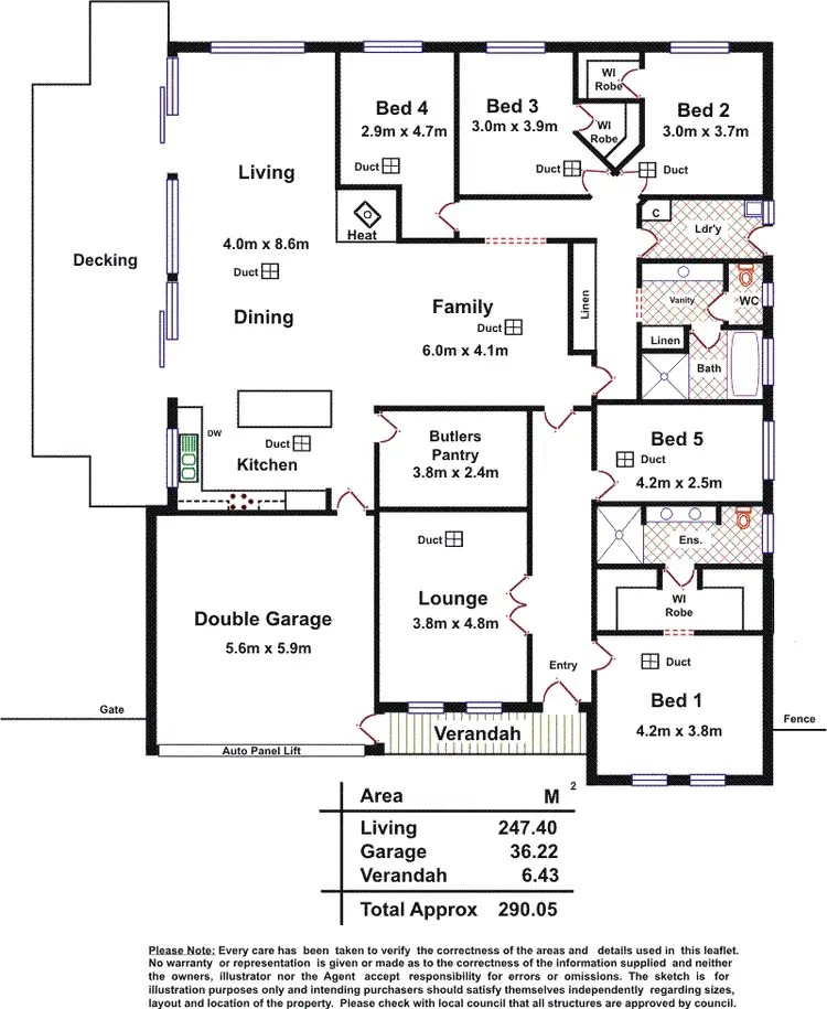 Floorplan of Homely house listing, Address available on request