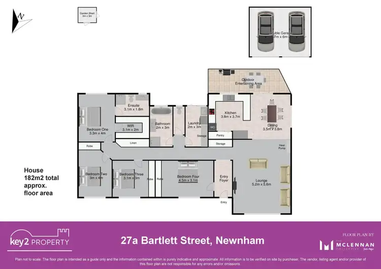 Floorplan of Homely house listing, 27A Bartlett Grove, Newnham TAS 7248