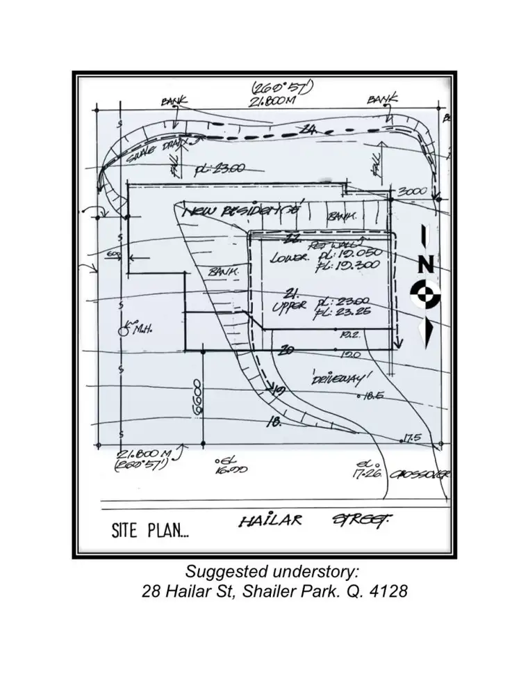 Floorplan of Homely land listing, 28 Hailar St, Shailer Park QLD 4128